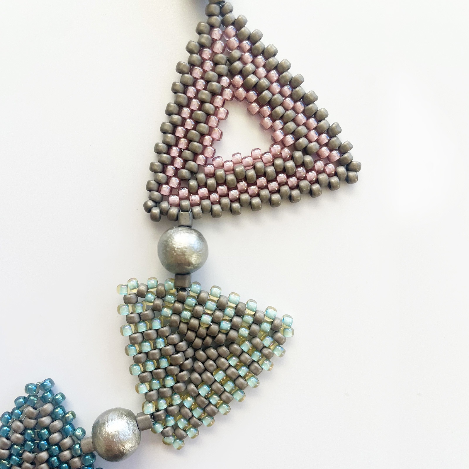 トリアンゴロ パズルネックレス／パステル