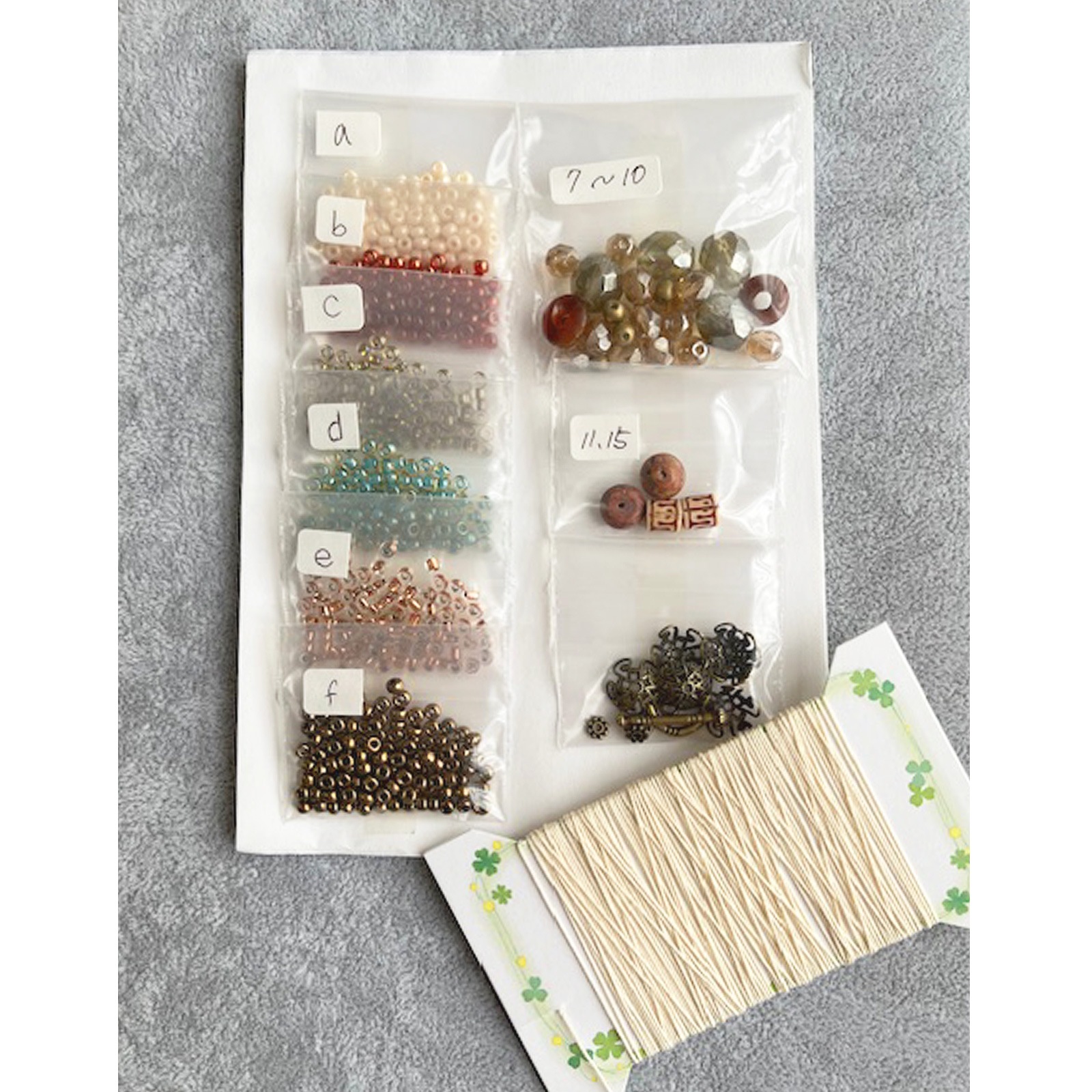 チューブクロッシェで作る～華のネックレス～