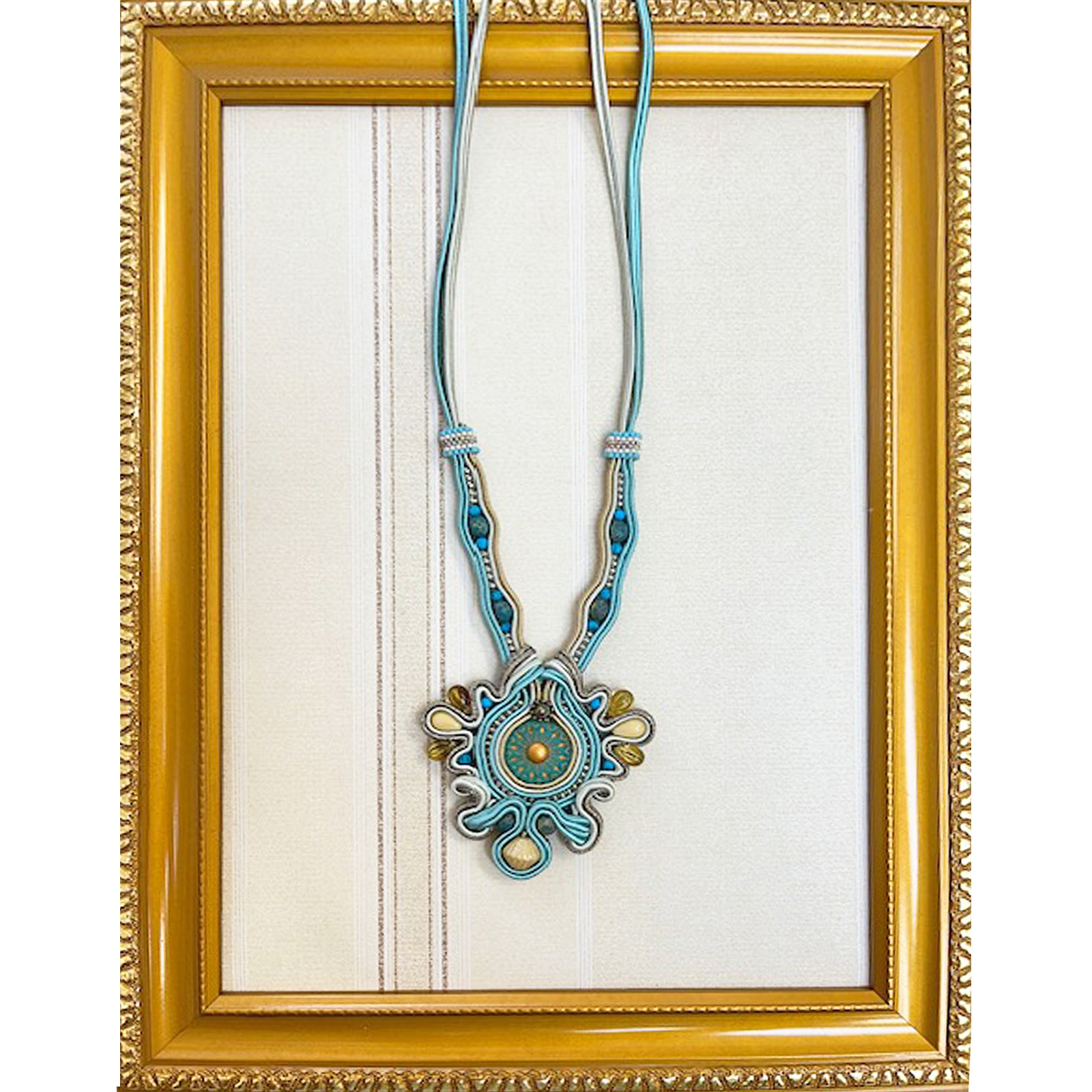 ステッチ＆ソウタシエ技法で作る～遥（はるか）～