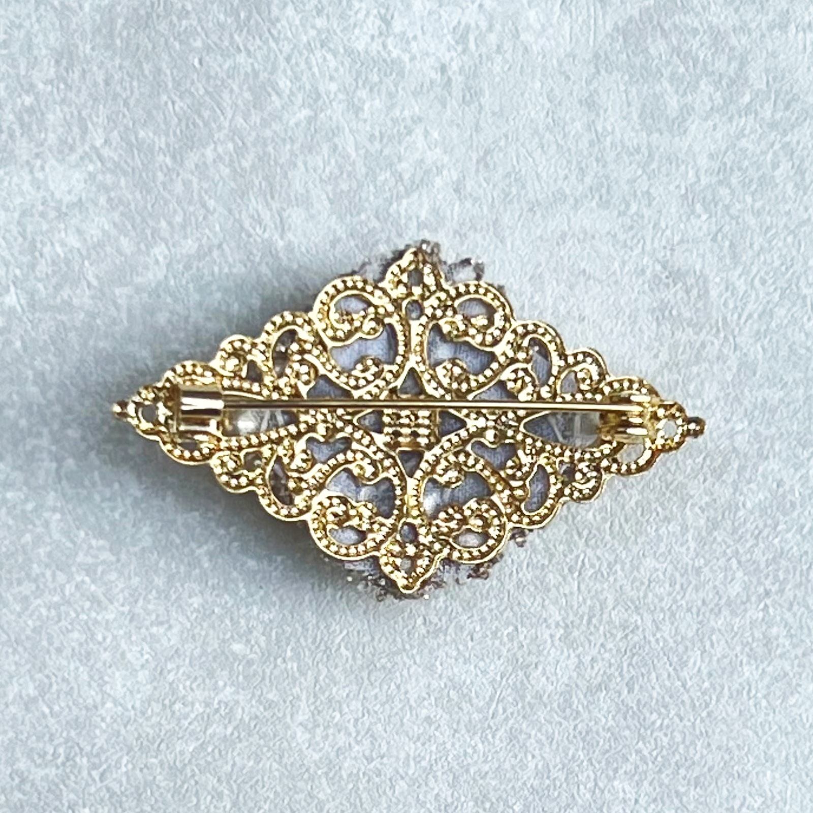 ロザンジュブローチ ゴールド