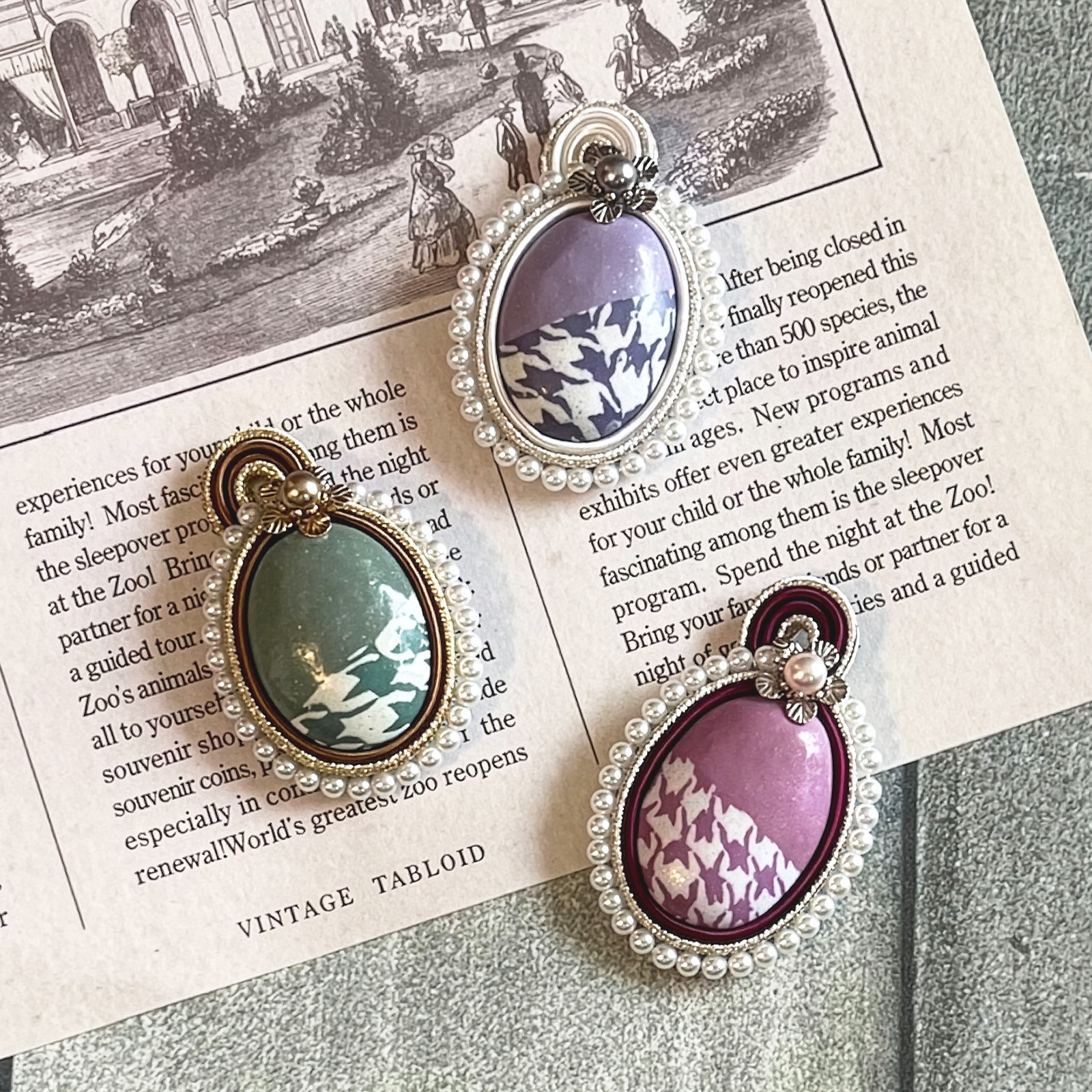 ソウタシエブローチ～マレロⅡ（パープル）～