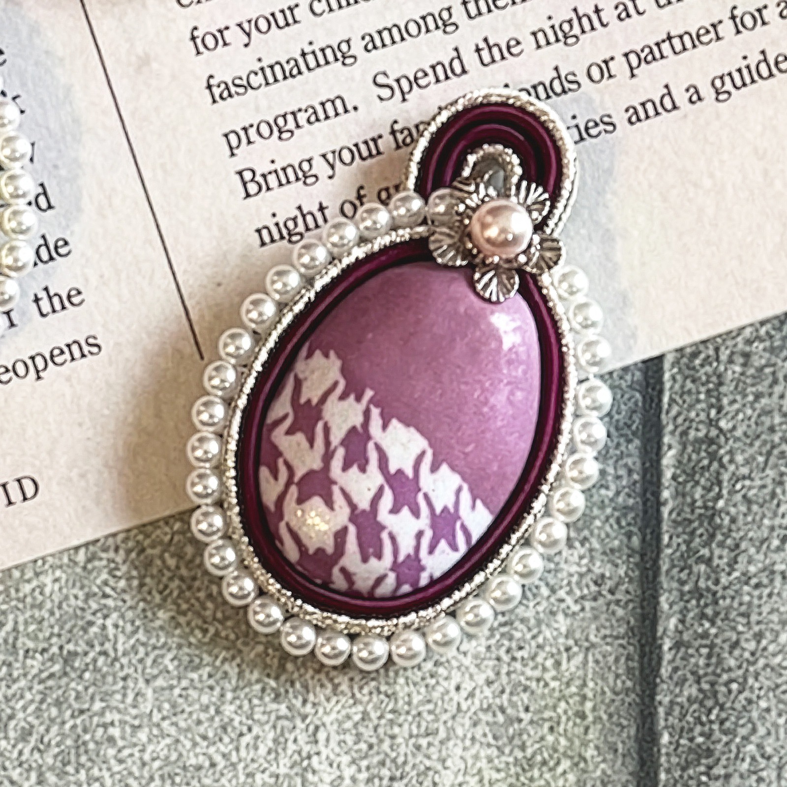 ソウタシエブローチ～マレロⅡ（パープル）～