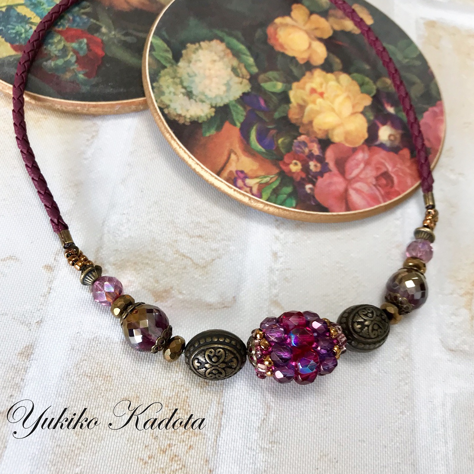 立ち上がりのあるチューブクロッシェカプリ