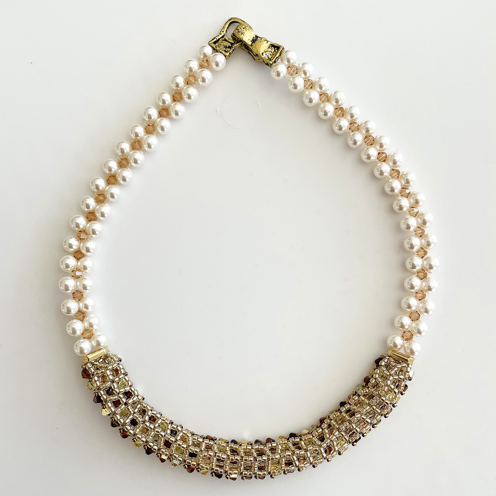 クリスタルグレイス ネックレス/トパーズ