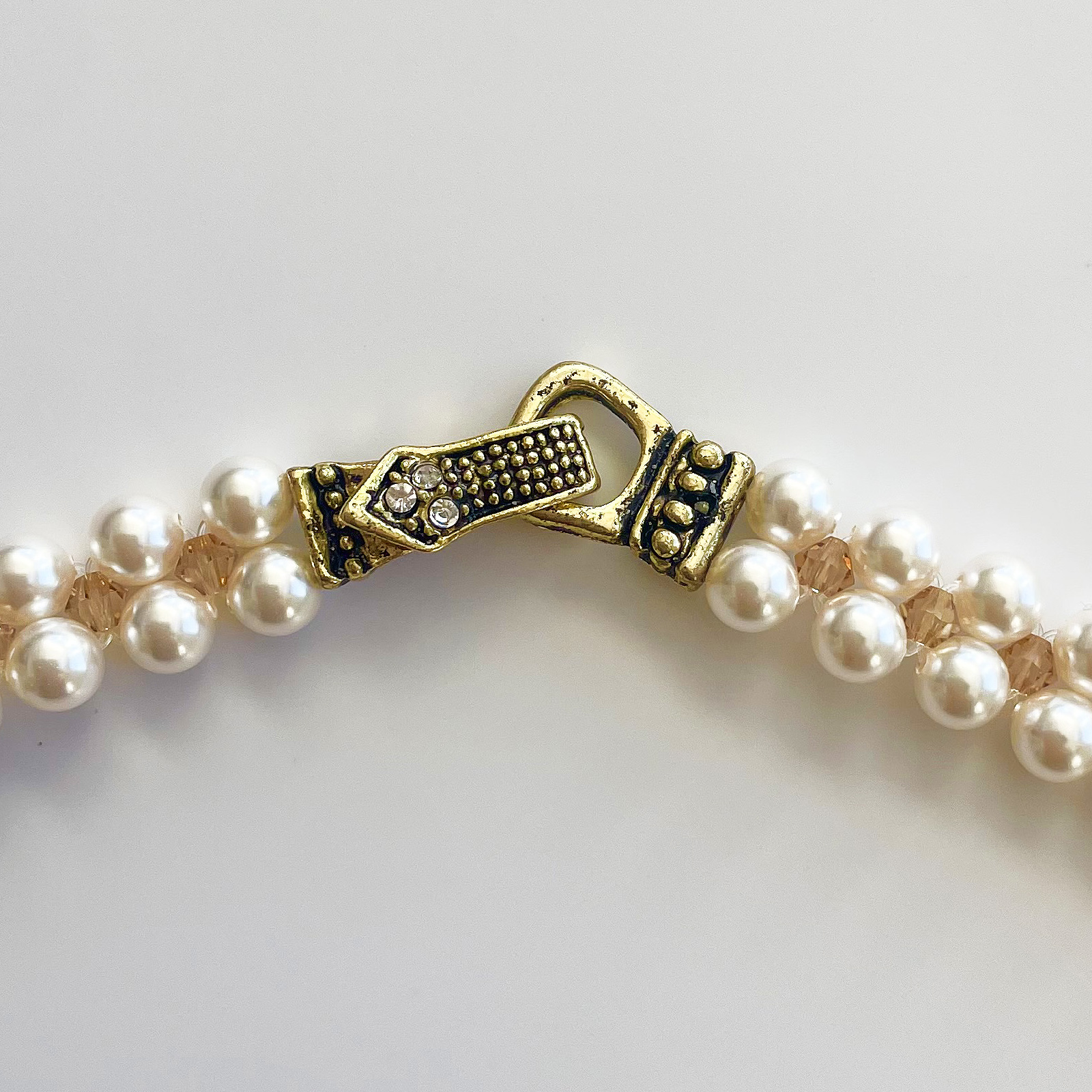 クリスタルグレイス ネックレス/トパーズ