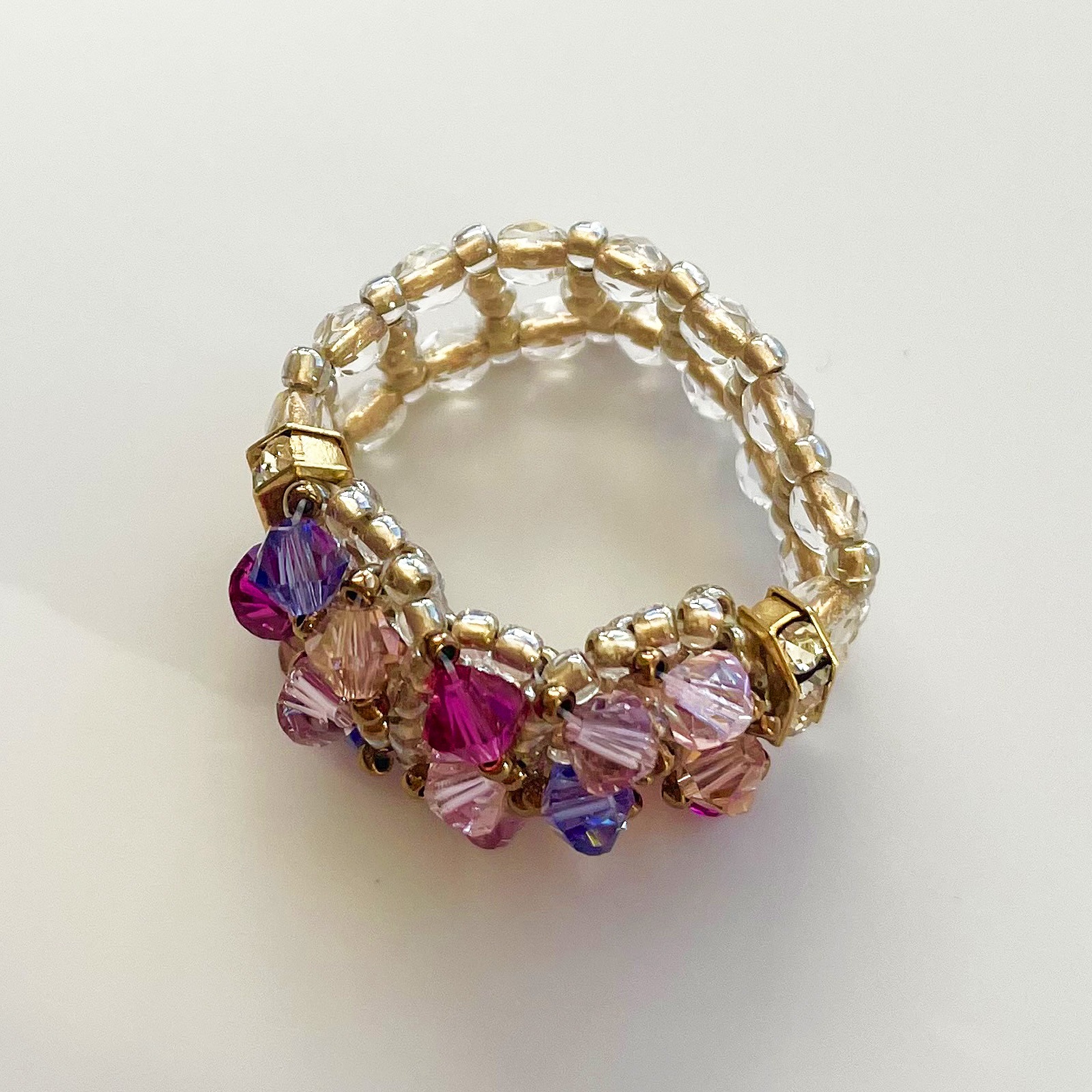 クリスタルグレイス リング／ローズ