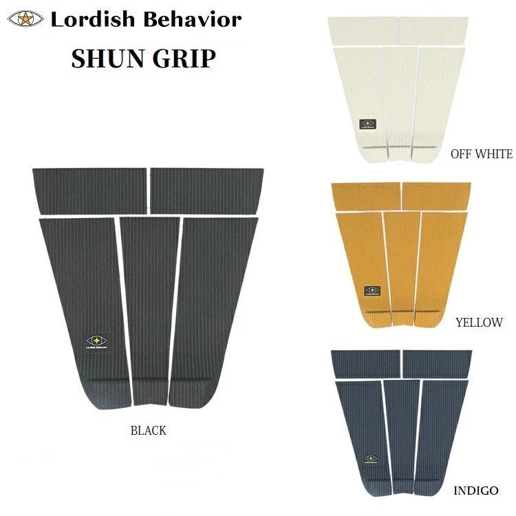 LORDISH BEHAVIOR / ローディッシュ ビヘイビア SHUN GRIP LB 日本正規品 トラクション 村上舜 サーフボードデッキパット デッキパッチ デッキパッド 滑り止め サーフィン