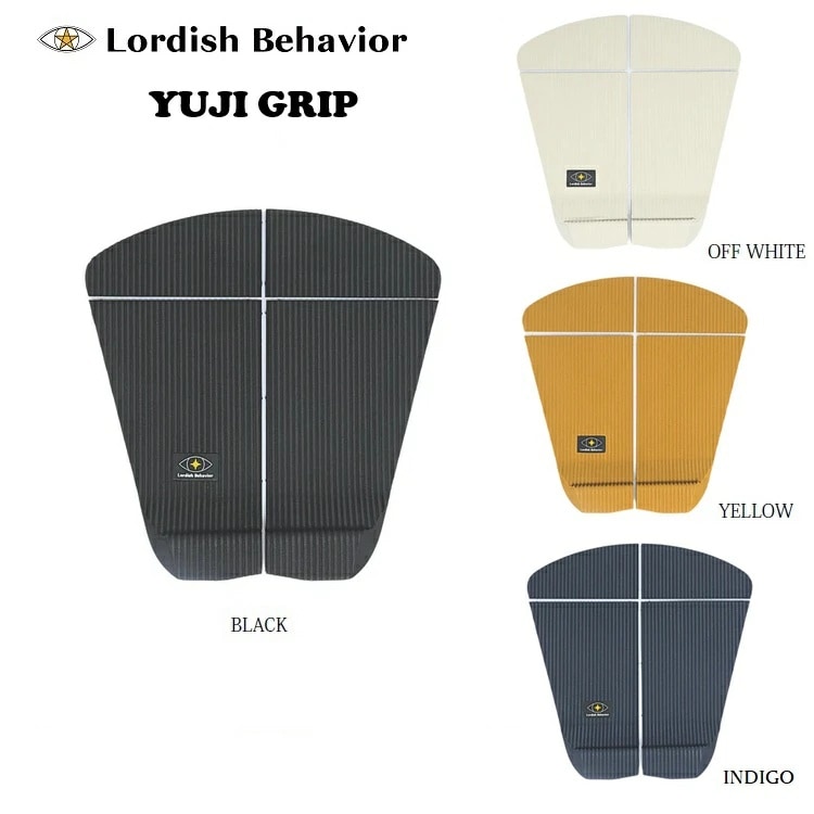 LORDISH BEHAVIOR / ローディッシュ ビヘイビア YUJI GRIP LB 日本正規品 トラクション 森友二モデル サーフボードデッキパット デッキパッチ デッキパッド 滑り止め サーフィン