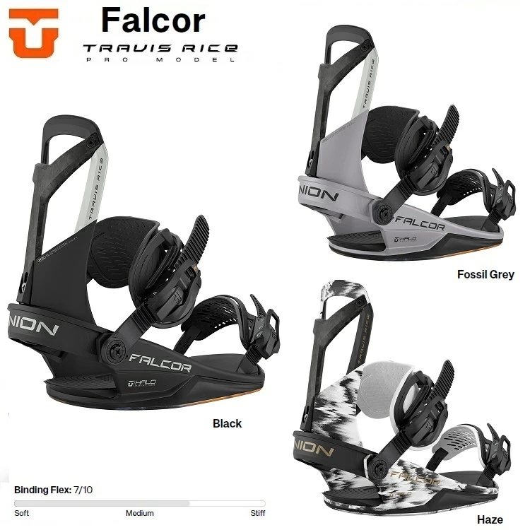 UNION BINDING 25-26 FALCOR ユニオン バインディング ファルコア トラビスライス シグネチャー T.RICE TRAVIS RICE 2026 UNION日本正規品 送料無料!