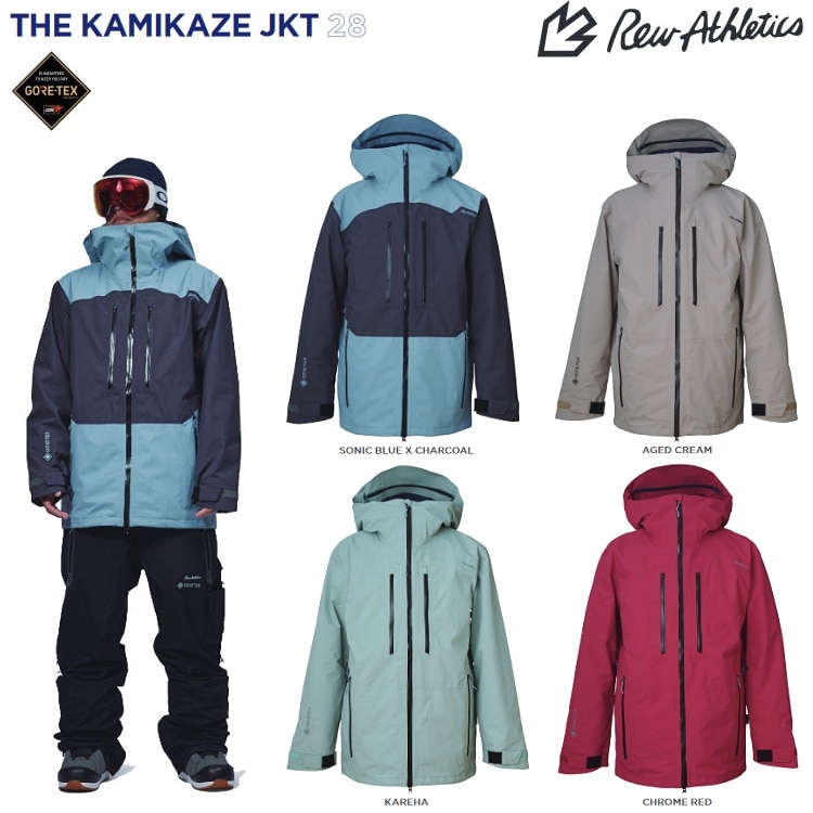 REW athletics GORE-TEX スノーボードウェア 楽天市場】17-18 REW THE REALITY ジャケット GORE-TEX ゴアテックス