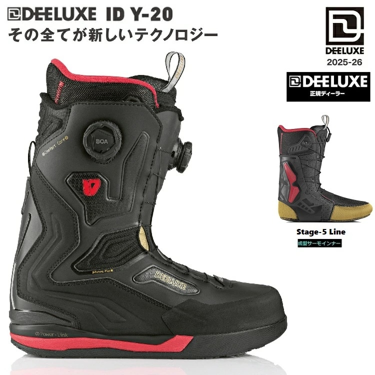 DEELUXE BOOTS ディーラックス 25-26 ID Y-20 S5 カラー:VolcanigLightning ボルカニックライトニング / アイディー サーモフィット 2026 DEELUXE日本正規品 保証書付【サーモインナー 店舗にて熱成型無料!】 送料無料!