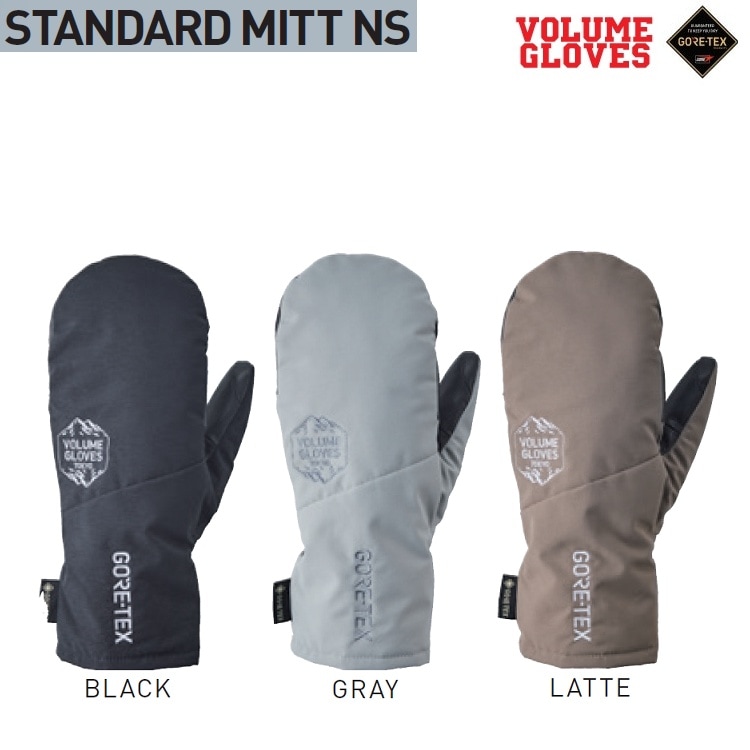VOLUME/ボリューム GLOVES Standard Mitt NS GORE-TEX/ゴアテックス スタンダードミット 2027 送料無料 ヴォリューム /スノーボードグローブ/防水グローブ/26-27【予約商品 2026年10月以降順次発送】