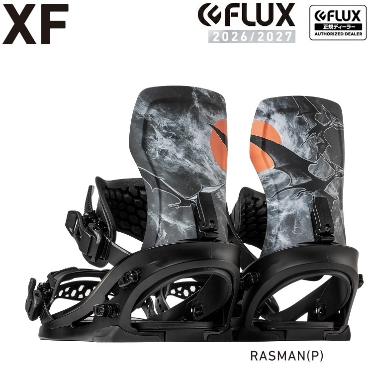 FLUX BINDING XF (RASMAN) フラックス エックスエフ JAPAN BLAND 26-27 FLUX日本正規品 保証書付 軽量バインディング 2027 送料無料【予約商品 2026年11月発送予定】