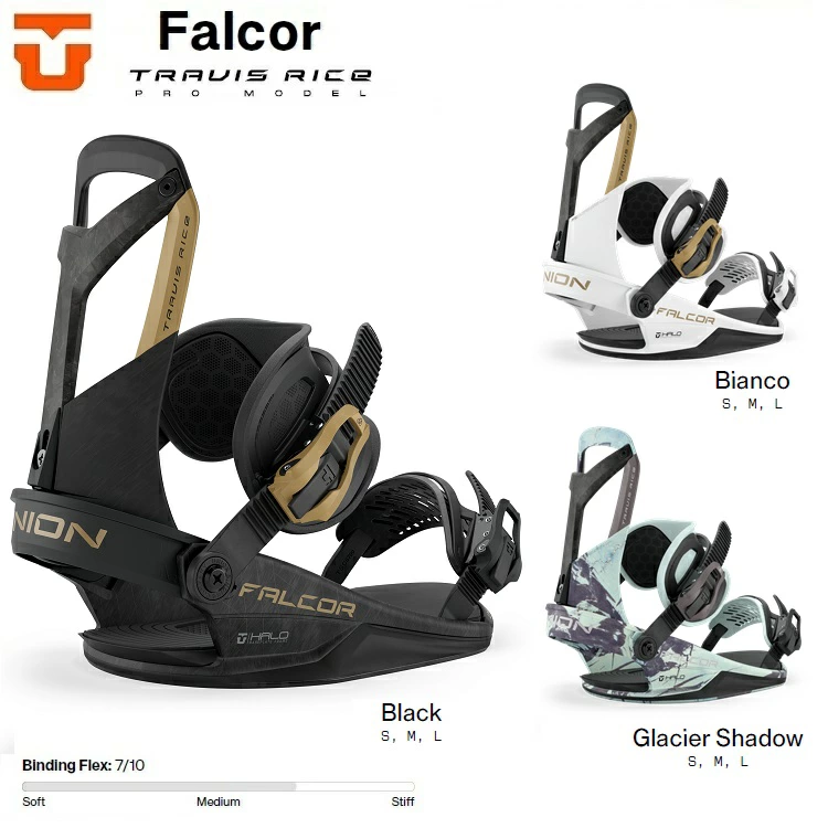 UNION BINDING 26-27 FALCOR ユニオン バインディング ファルコア トラビスライス シグネチャー T.RICE TRAVIS RICE 2027 UNION日本正規品 送料無料! 【2026年10月より順次発送予定】プレゼント付き