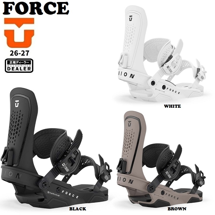 UNION BINDING 26‐27 FORCE ユニオン バインディング フォース 2027 UNION日本正規品 送料無料! (1年保証)【2026年10月より順次発送予定】プレゼント付き
