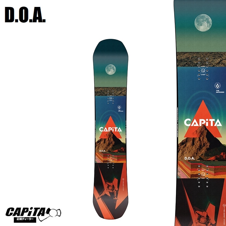 CAPITA SNOWBOARD　26‐27 DOA DEFENDERS OF AWESOME （SIZE 152CM）　キャピタ　ディーオーエー　全国送料無料　チューン無料　2027 正規品　保証書付【予約商品2026年11月納品予定】