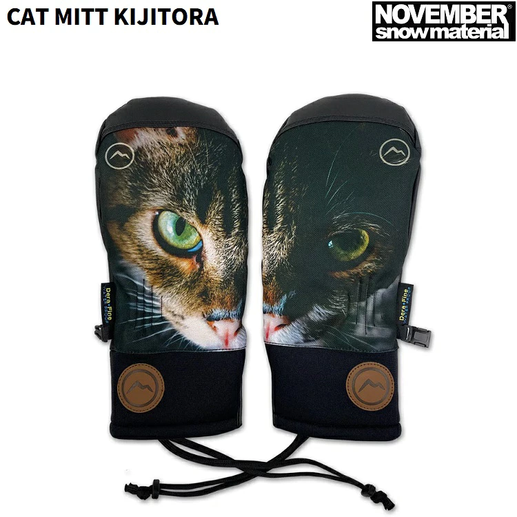NOVEMBER CAT MITT　KIJITORA　キャットミット　 キジトラ / ノベンバー　ミトングローブ　キャットミット　猫グローブ　大人気完売必至グローブ！