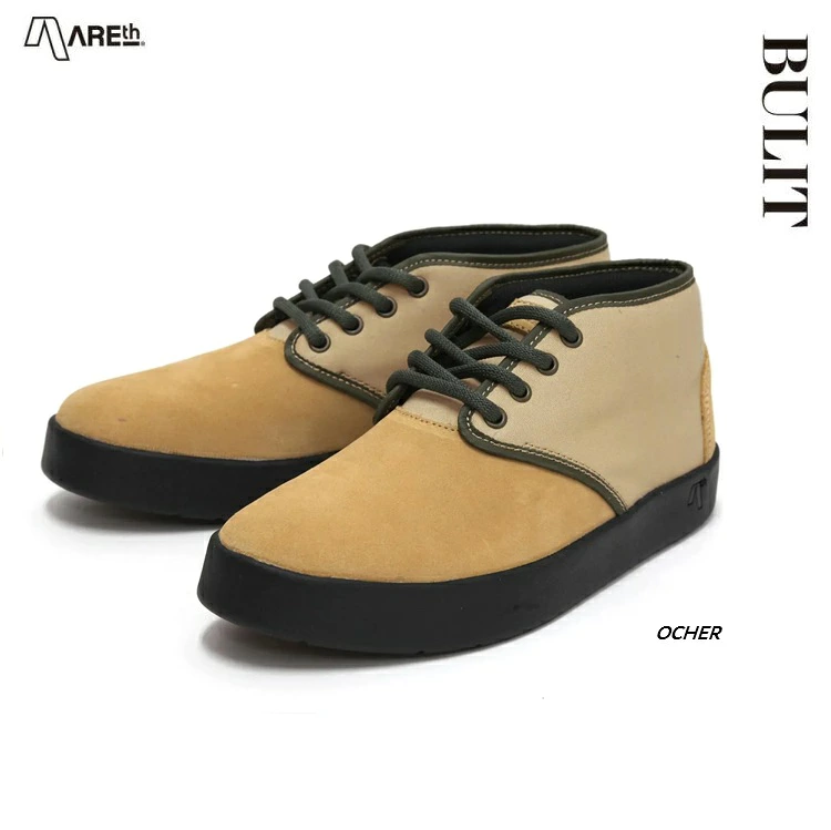AREth アース BULIT ブリット カラー:OCHER サイズ:10インチ(28cm) スニーカー アースフットウエア ヘンプ HEMP チャッカブーツ EARLY2026　AREth日本正規品