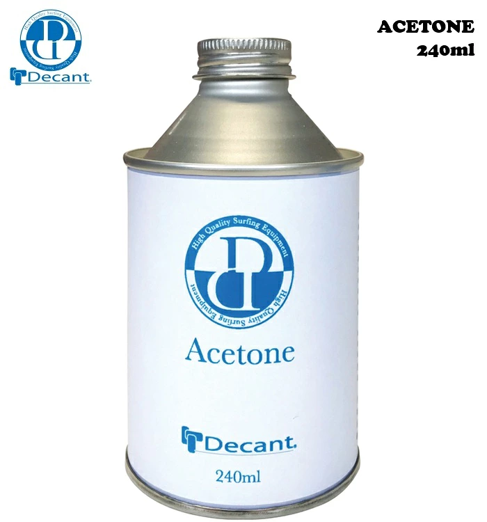 DECANT デキャント　ACETONE アセトン 240ml サーフボード 修理 洗浄液 サーフケア用品