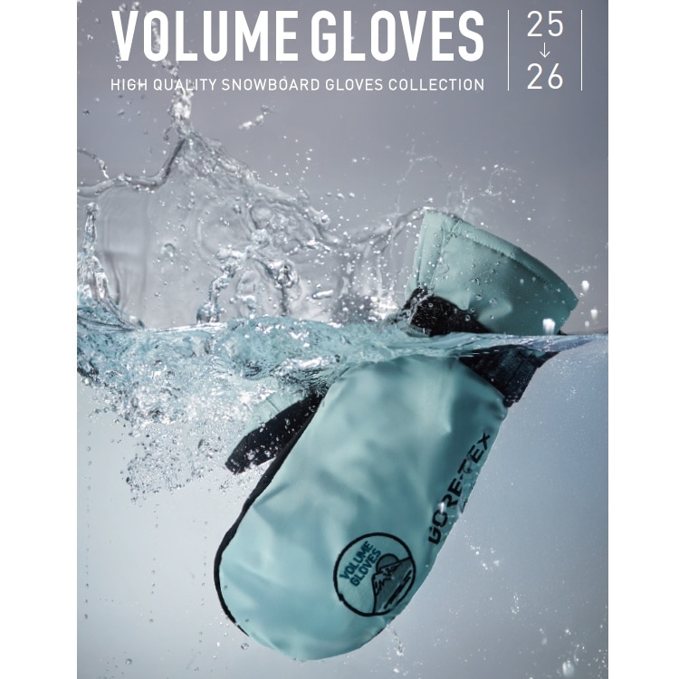 VOLUME/ボリューム MANIFESTO NS GLOVES GORE-TEX/ゴアテックス マニフェスト ノンストレス 送料無料 ヴォリューム 2026/スノーボードグローブ/防水グローブ/25/26