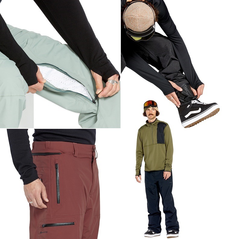 VOLCOM L GORE-TEX PANT　24‐25　（RWD / SIZE: L）ボルコム　エルゴア　パンツ　GORE-TEX 2LAYER / ゴアテックス/防水ウェア/ゴア/GORE 防水 ウェア/バックカントリー仕様/SNOWBOARD/スノーボード　2025　VOLCOM JAPAN正規品　G1352505