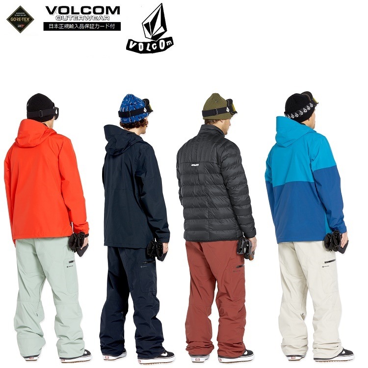 VOLCOM L GORE-TEX PANT　24‐25　（RWD / SIZE: L）ボルコム　エルゴア　パンツ　GORE-TEX 2LAYER / ゴアテックス/防水ウェア/ゴア/GORE 防水 ウェア/バックカントリー仕様/SNOWBOARD/スノーボード　2025　VOLCOM JAPAN正規品　G1352505