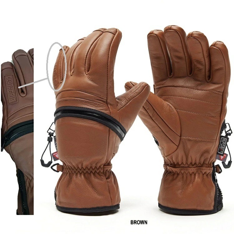 DEATHGRIP GLOVE CO　デスグリップ 25-26 / Zombie Mitt Gloves ゾンビ ミット グローブ / HAND OUT ハンドアウト　ミトン　レザーグローブ　スノーボードグローブ　防水グローブ ボードグローブ　2026