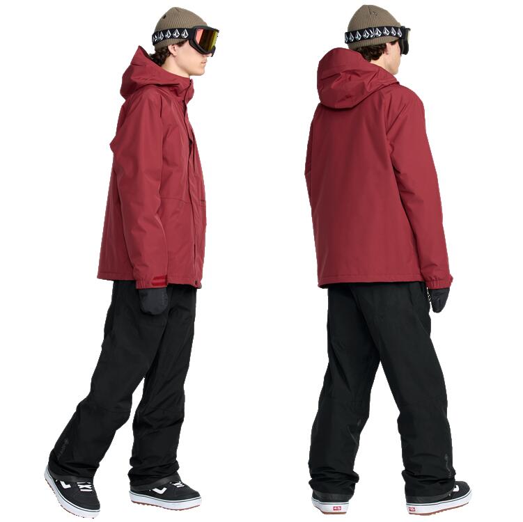 VOLCOM 25-26 DUA GORE-TEX PANT (カラー:BLACK) 2026 ボルコム デュアゴア GORE-TEX 2LAYER ゴアテックス 防水ウェア ゴア GORE 防水 ウェア バックカントリー仕様 SNOWBOARD スノーボード 日本正規品 G1352607