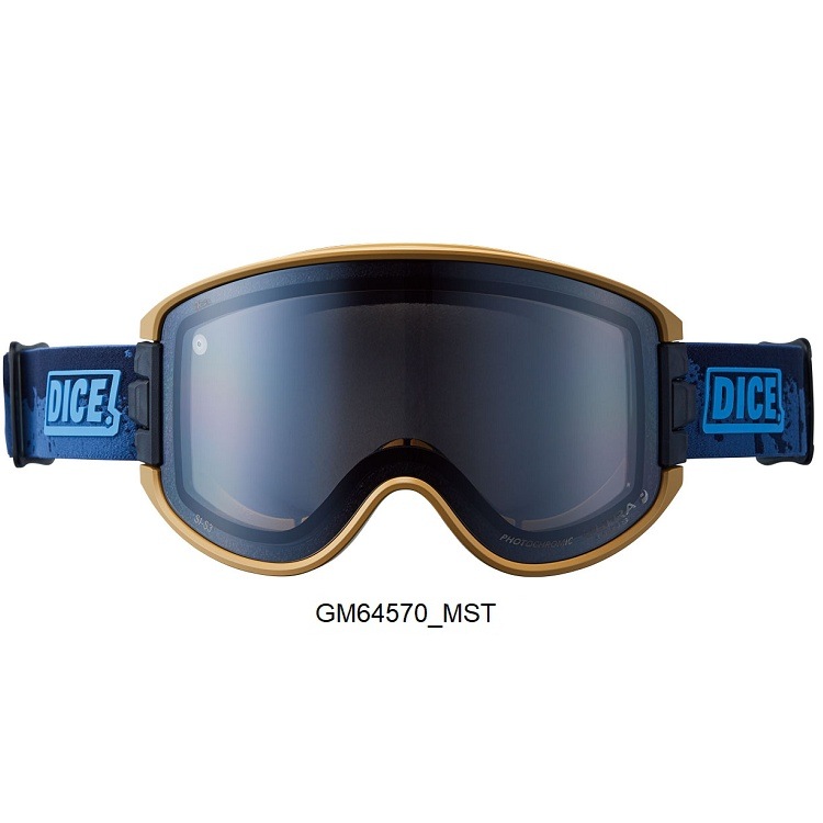 DICE GOGGLE GOODMAN ダイス　グッドマン　GM64570　Photochromic / Ultra Light Gray / Light Silver Mirror【調光】調光×ULTRAライトグレイ/ライトシルバーミラー 　2027　日本製　正規品【送料無料】ダイスゴーグル　26-27【予約商品　2026年11月発送予定】