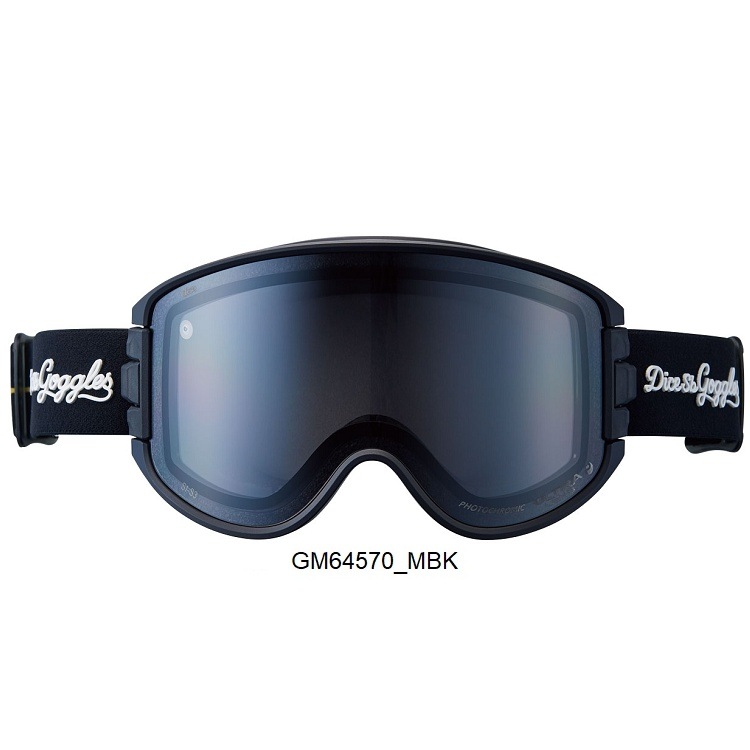 DICE GOGGLE GOODMAN ダイス　グッドマン　GM64570　Photochromic / Ultra Light Gray / Light Silver Mirror【調光】調光×ULTRAライトグレイ/ライトシルバーミラー 　2027　日本製　正規品【送料無料】ダイスゴーグル　26-27【予約商品　2026年11月発送予定】