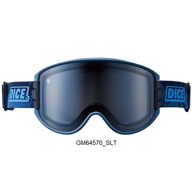 DICE GOGGLE GOODMAN ダイス　グッドマン　GM64570　Photochromic / Ultra Light Gray / Light Silver Mirror【調光】調光×ULTRAライトグレイ/ライトシルバーミラー 　2027　日本製　正規品【送料無料】ダイスゴーグル　26-27【予約商品　2026年11月発送予定】