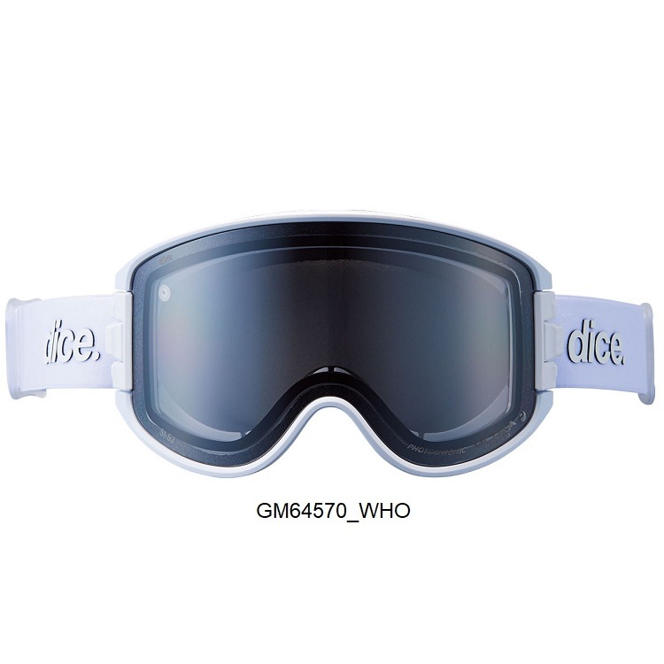 DICE GOGGLE GOODMAN ダイス　グッドマン　GM64570　Photochromic / Ultra Light Gray / Light Silver Mirror【調光】調光×ULTRAライトグレイ/ライトシルバーミラー 　2027　日本製　正規品【送料無料】ダイスゴーグル　26-27【予約商品　2026年11月発送予定】