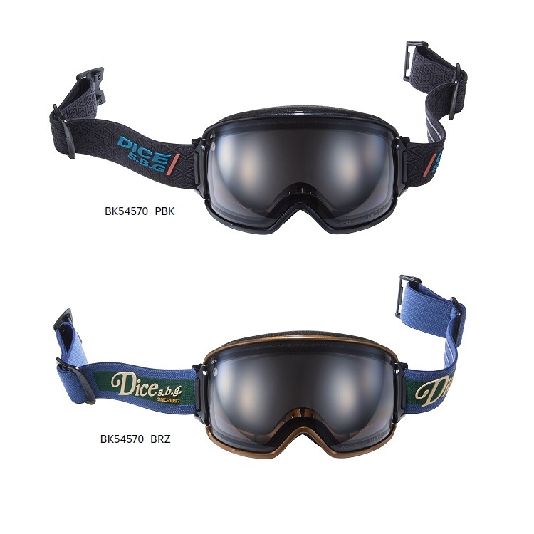 DICE GOGGLE BANK ダイス バンク BK54570 PHOTOCHROMIC / ULTRA LIGHT GRAY / LIGHT SILVER MIRROR【調光】 2026 日本製 正規品【送料無料】ダイスゴーグル 25-26