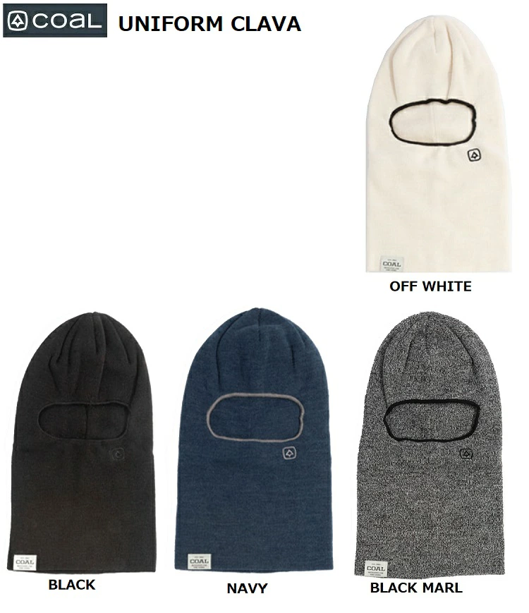 COAL コール The Uniform clava Knit Clava ニットバラクラバ　Knitbalaclava/バラクラバ/目出し棒