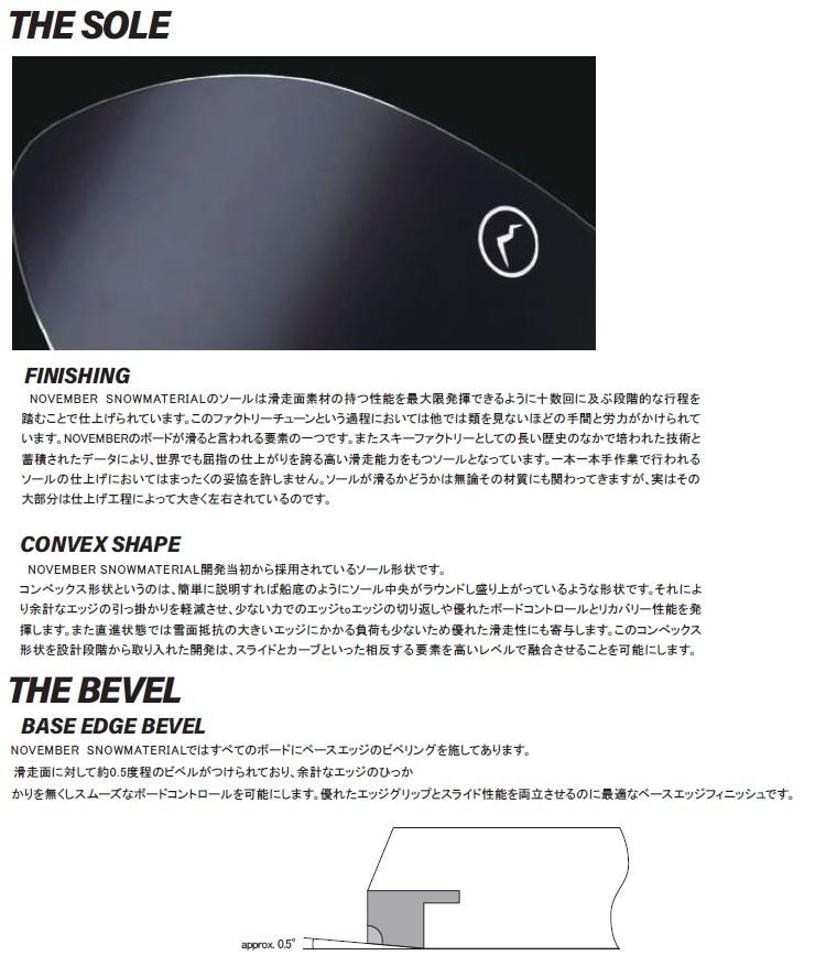 NOVEMBER D FOUR D4　（SIZE: 150 CM）　ノベンバースノーボード　 ディーフォー　26-27【全国送料無料】【チューン無料】2027 正規品　保証書付　/NOV/ノーベン/国産　グランドトリック【予約商品2026年9月～11月納品】