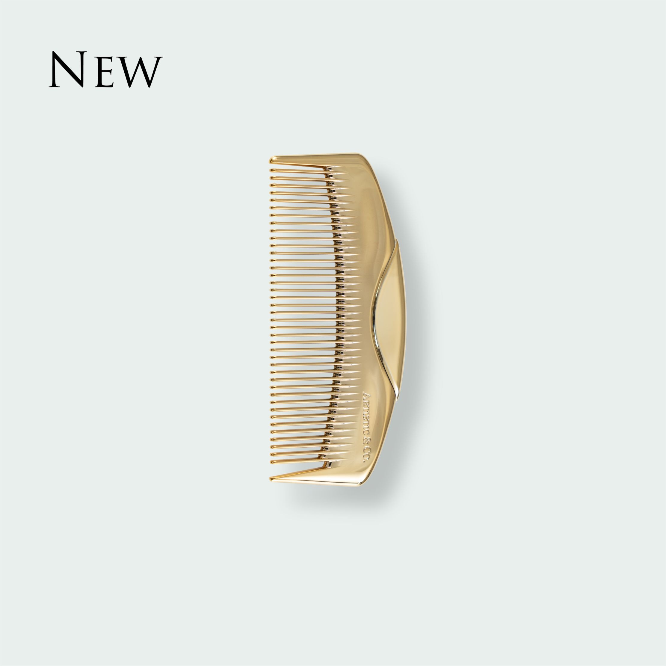 ハイライン ザ ヘアコーム - 半月 ゴールド -