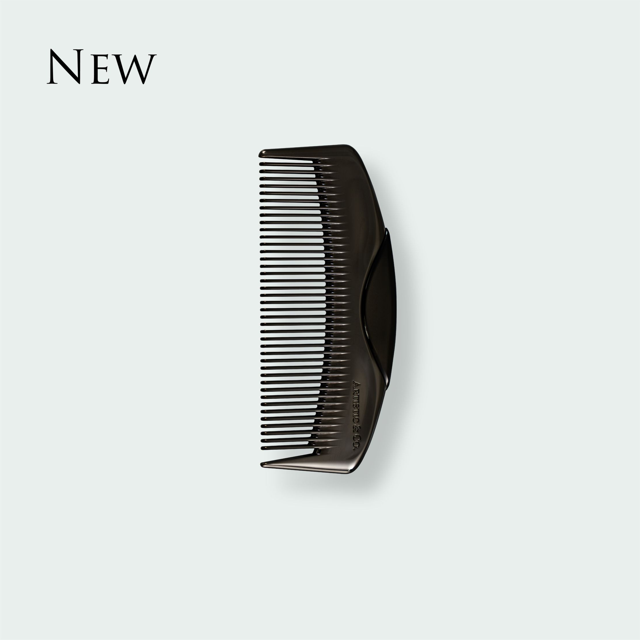 ハイライン ザ ヘアコーム - 半月 ブラック -