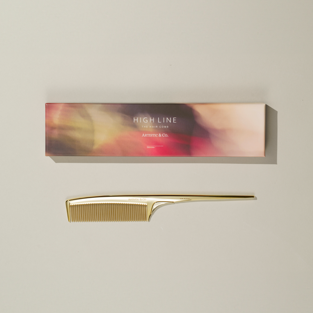 ハイライン ザ ヘアコーム - テール ゴールド -