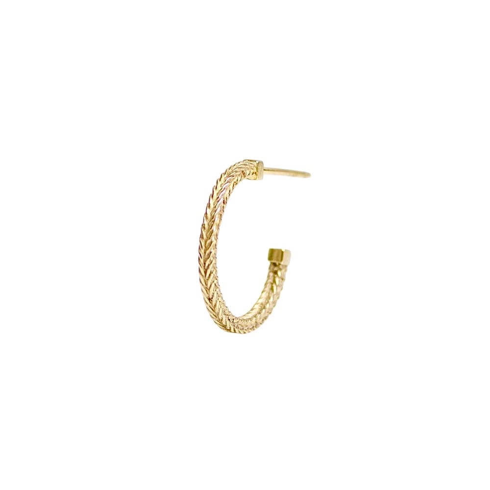 ephemeral エフェメラル rope pattern pierce (gold)