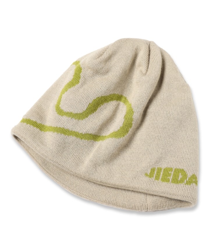 JIEDA ジエダ 24AW J LOGO KNIT CAP (LIGHT GRAY)