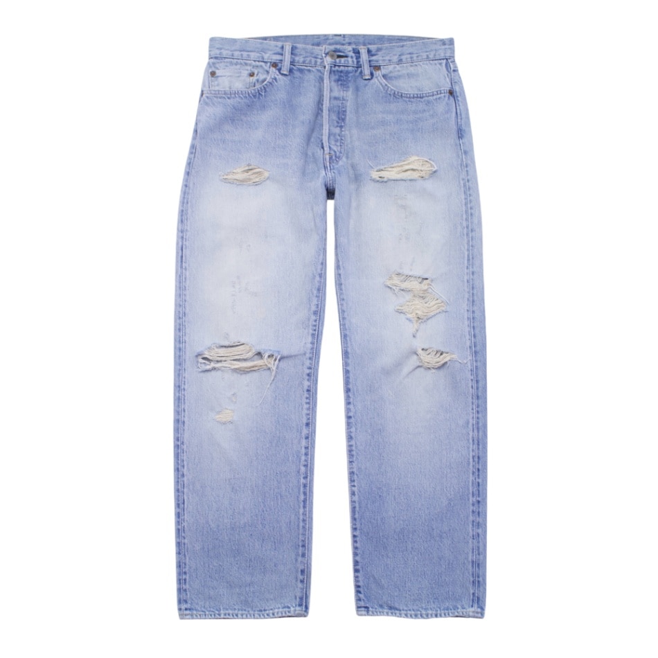 UNUSED アンユーズド UW0569 Damage denim pants (USED)