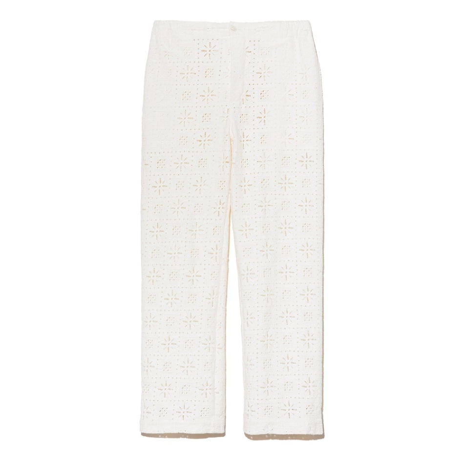 UNUSED アンユーズド 25SS UW1170 Lace pants (NATURAL)