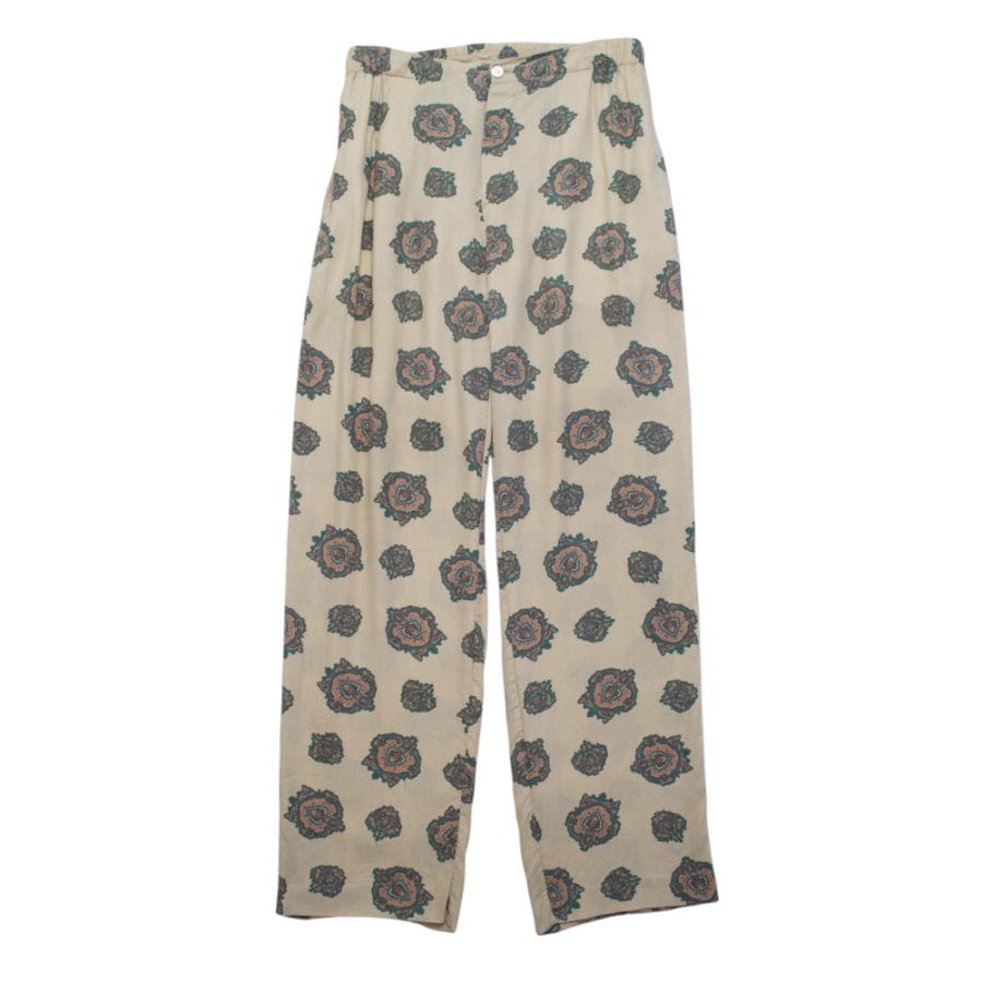 UNUSED アンユーズド  UW1082 Emblem pattern easy slacks (USED)