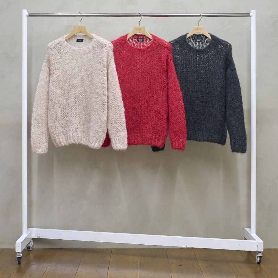 UNUSED アンユーズド 25AW【予約商品】9月下旬入荷予定 US2520 Mohair pullover knit