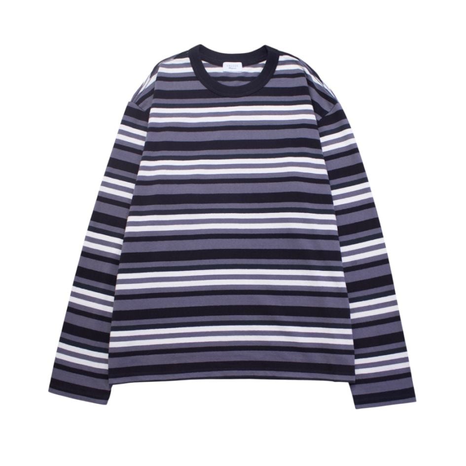 UNUSED アンユーズド 25AW US2531 Border long sleeve T-shirt