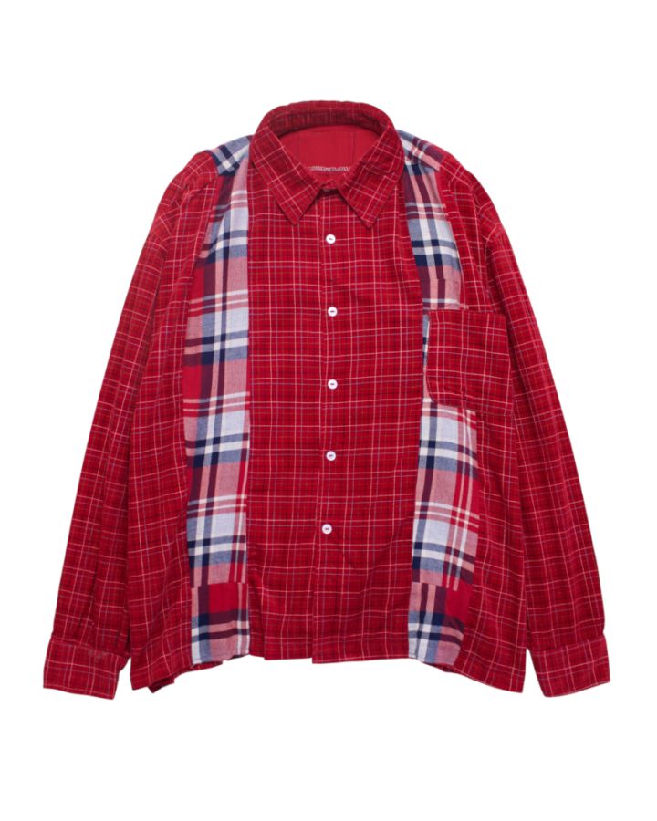 GVGV BLACK ジーヴィージーヴィーブラック Remake flannel Shirts (A)