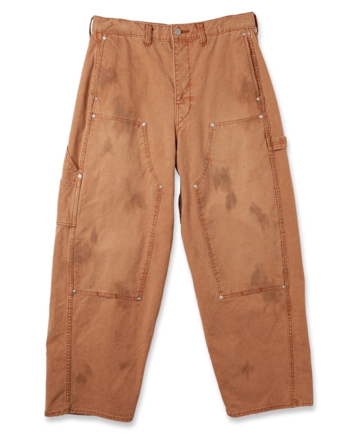 JIEDA ジエダ 25AW DUCK DOUBLE KNEE PANTS (BROWN)