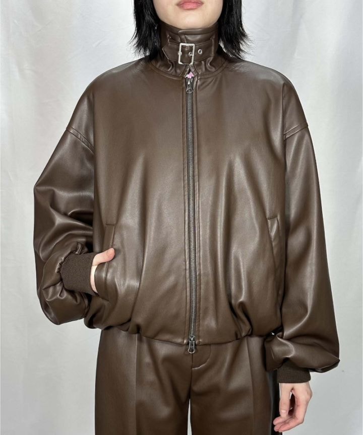 GVGV ジーヴィージーヴィー LEATHER BALOON BLOUSON