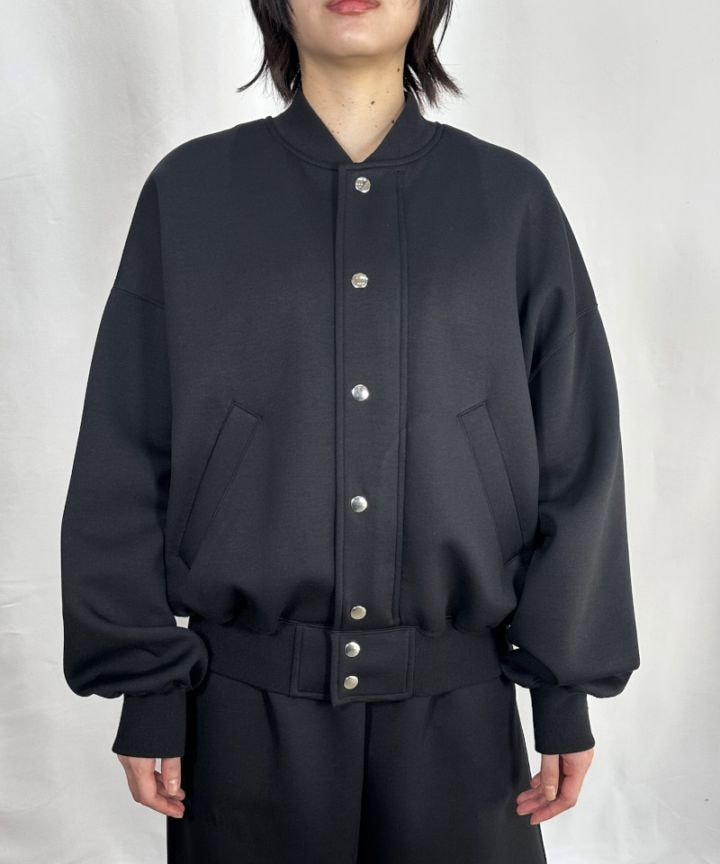 GVGV ジーヴィージーヴィー SWEAT BLOUSON (BLACK)