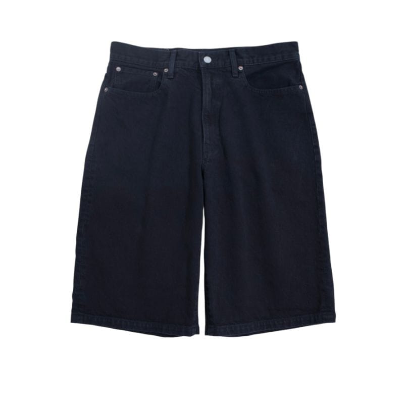 UNUSED アンユーズド 25AW UW1179 14oz Denim buggy short (BLACK)